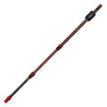 Telescopic Red/Black Carbon Shaft for Minelab Equinox Detector O626