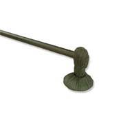 18x22 Black Towel Bar P4077