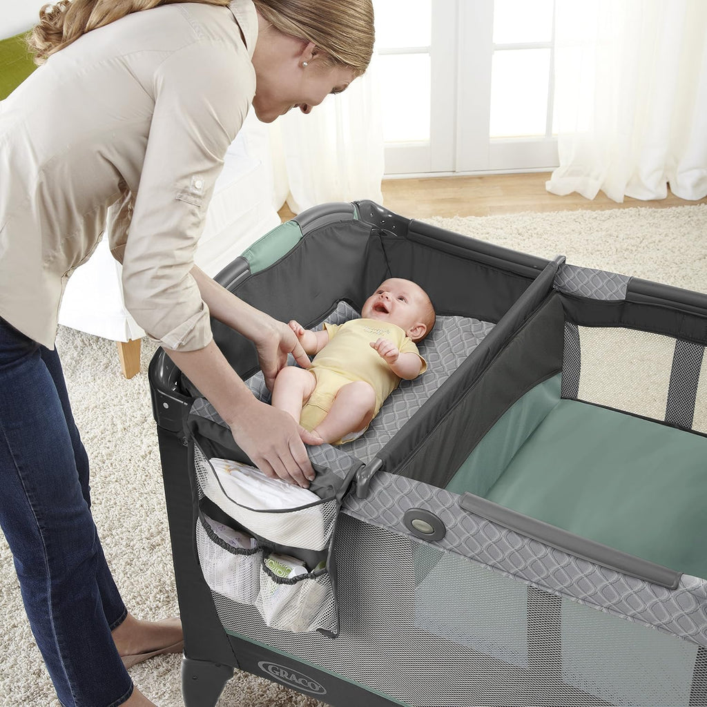 Pack and Play Playard with Portable Changing Pad, 40x28.5x29 Inch J977477