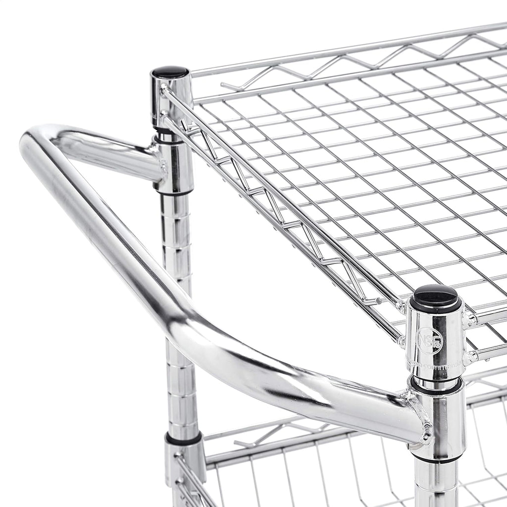 Heavy-Duty 3-Tier Utility Cart O238242