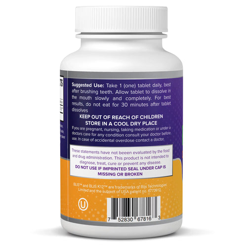 1 Bottle Dissolvable Oral Probiotic Tablets T48947