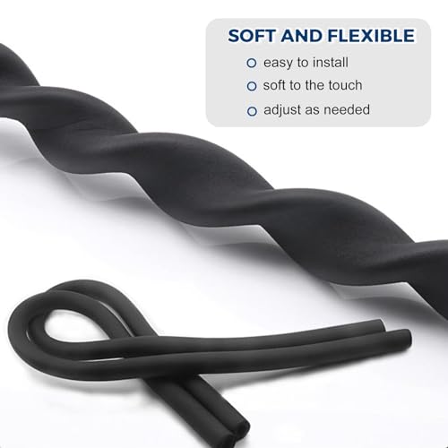 Flexible Pipe Insulation Foam Tube 1/2 3/4 1 Inch ID Waterproof Foam Tubing 5.9ft Length 1 Pcs E683