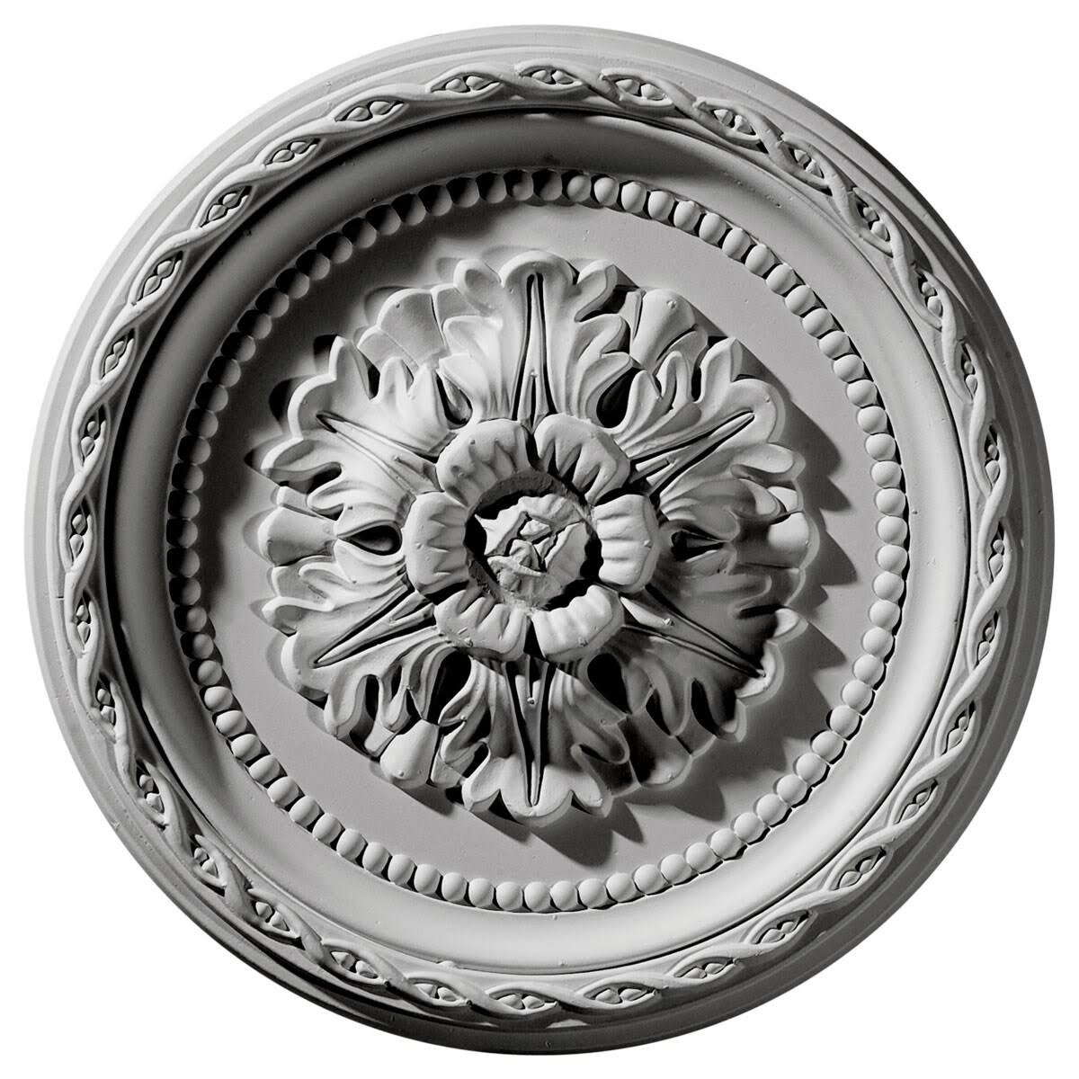 Hand-Painted Copper Green Patina Ceiling Medallion M29071