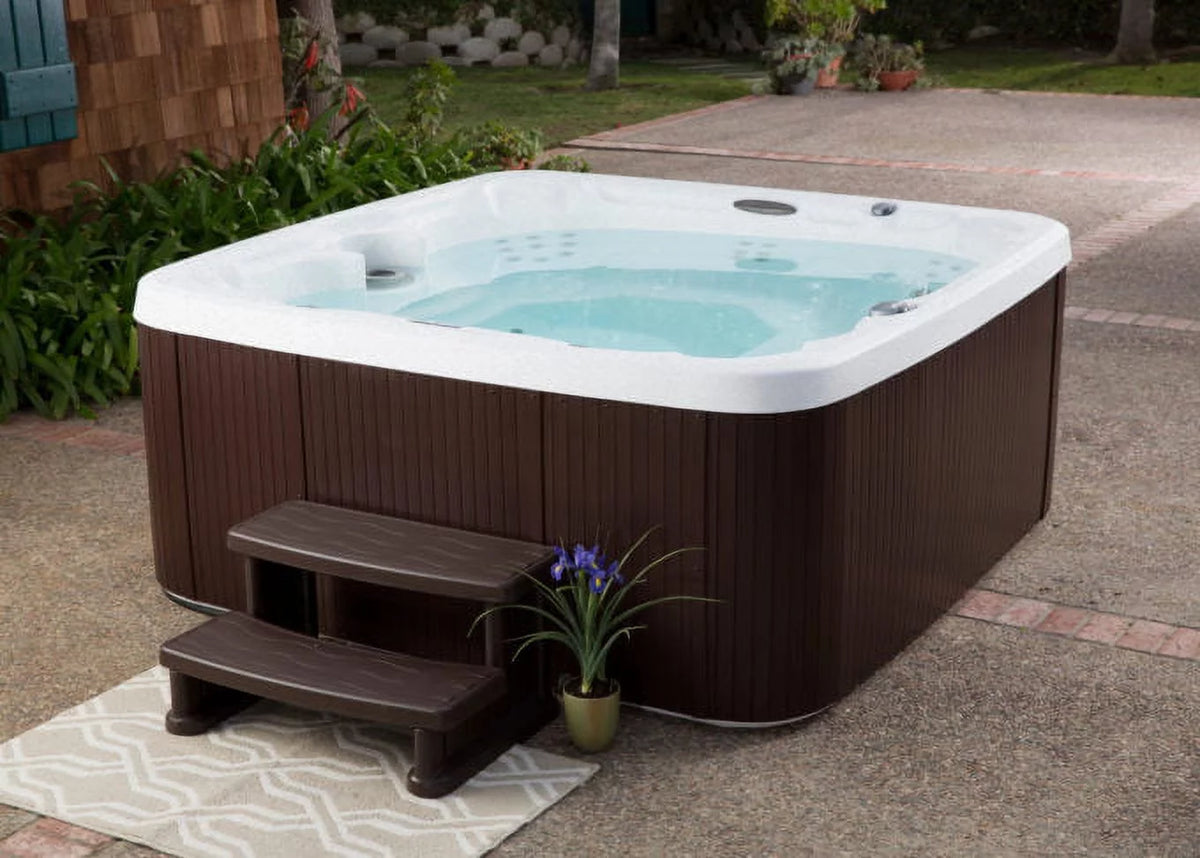 7 Person 65-Jet 220v Hot Tub with Cover and Step L88219