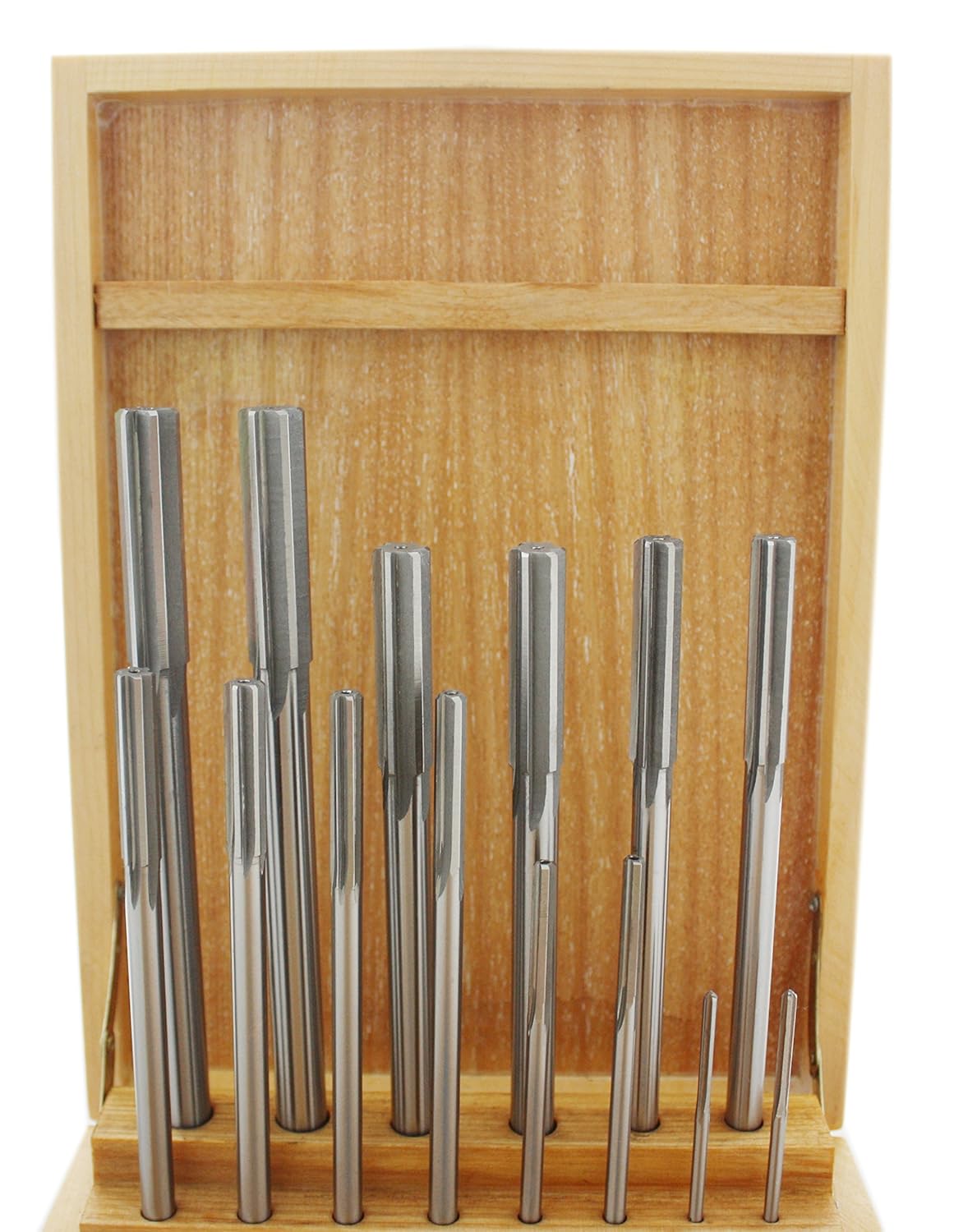 14 Pc H.S.S. Chucking Reamer Set in Fitted Case K326