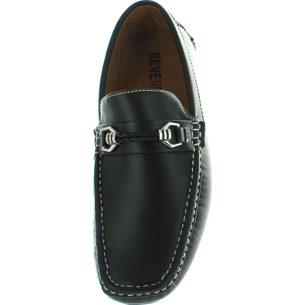 Mens Casual Loafers with Chain D32789