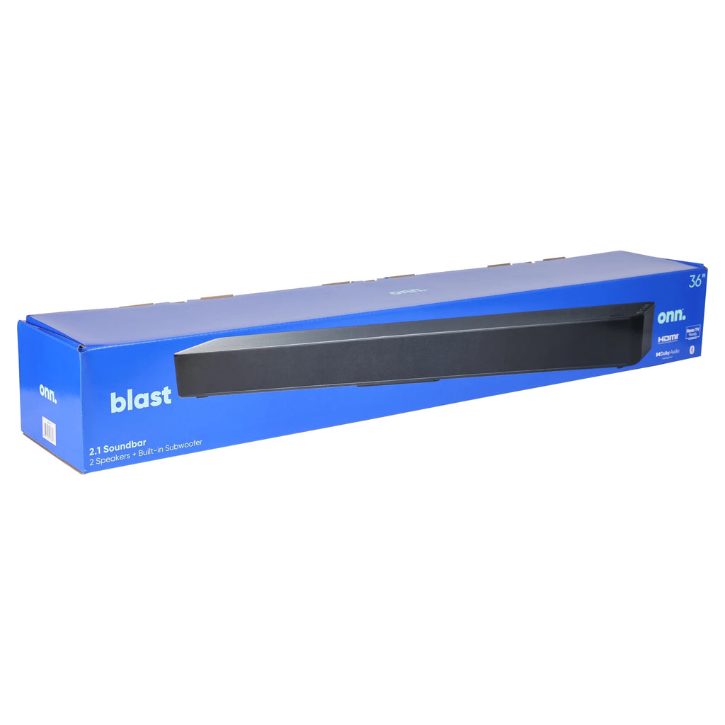 2.1 Soundbar System with 2 Speakers and Built-in Subwoofer R6136