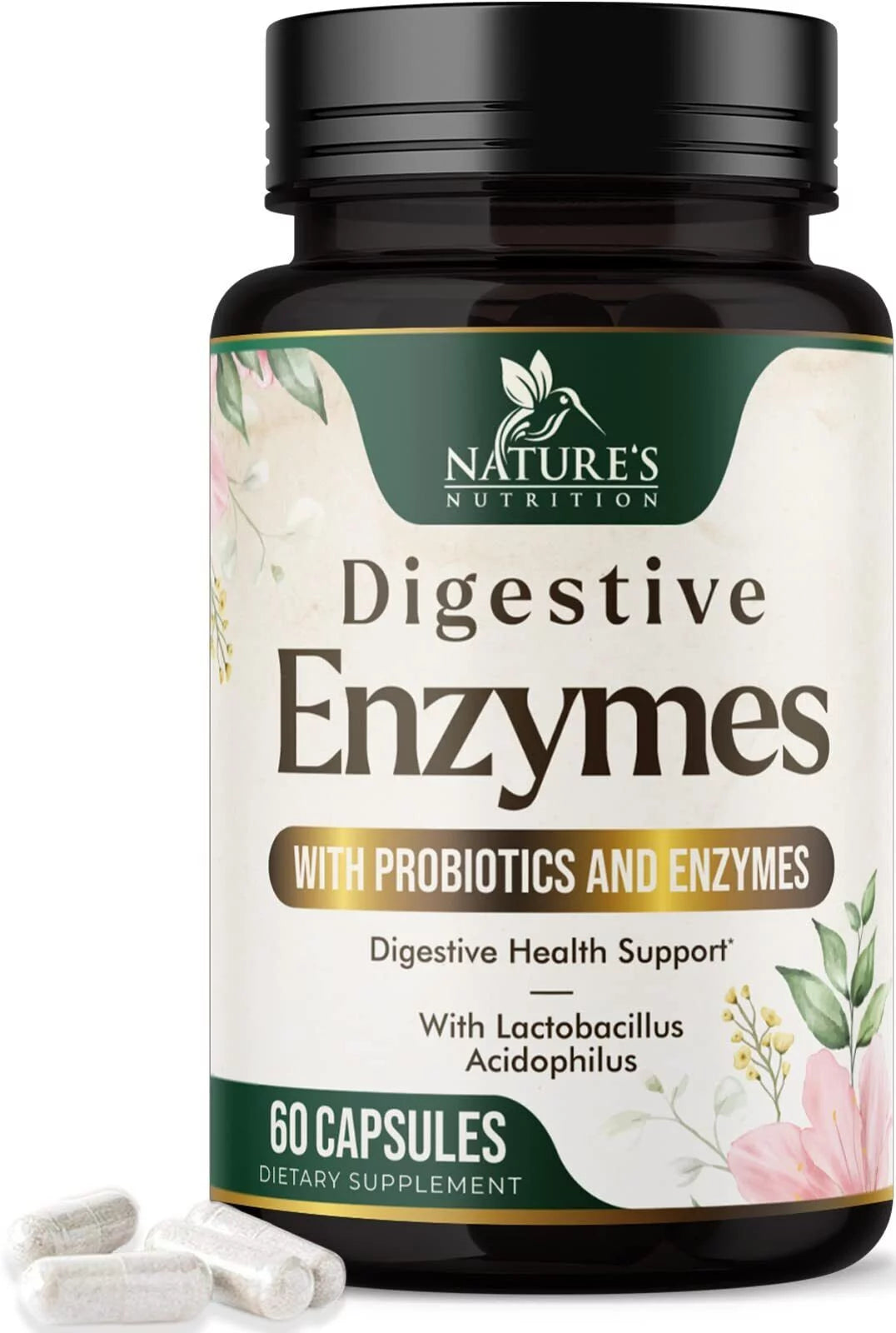 Probiotic Digestive Multi Enzymes 60 Capsules M514163