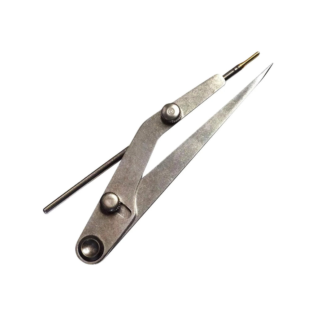 Leather Wing Divider Adjustable Compass for Woodworking Marking C8819
