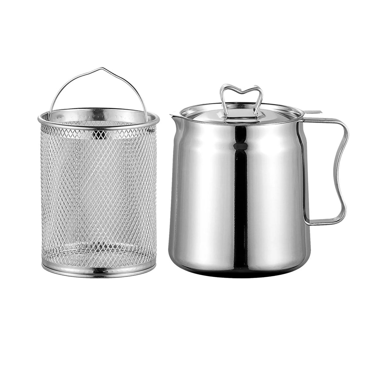 Stainless Deep Fryer Oil Container Tank 2.0L N2790