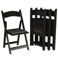 White Resin Folding Chairs 4 Pack G7298