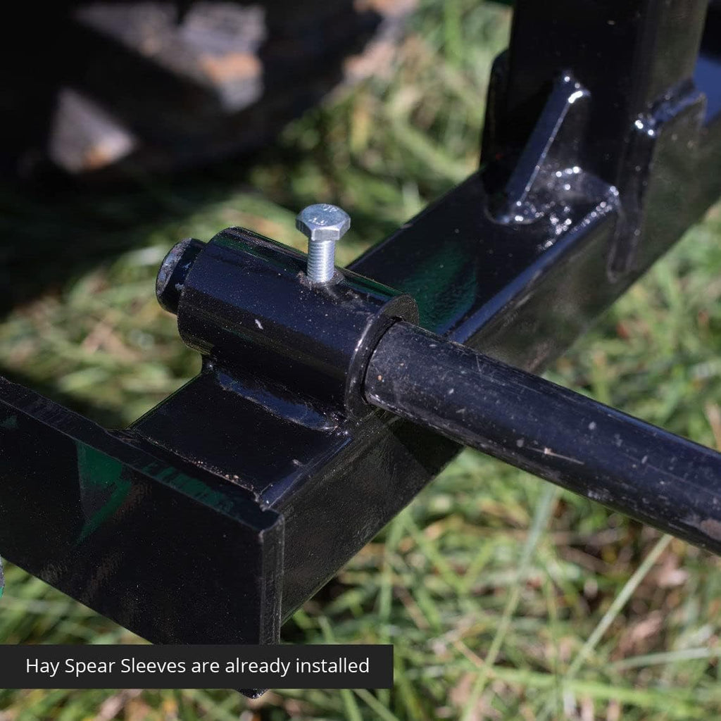 Black 39 Hay Spear and Stabilizers Z6745