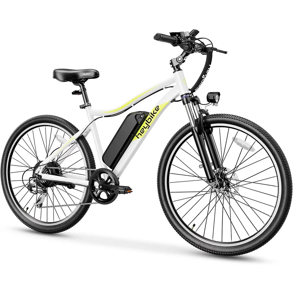 Electric Bike with 500W Motor, 48V 12.5AH Removable Battery, 27.5" 7-Speed Front Suspension M2525