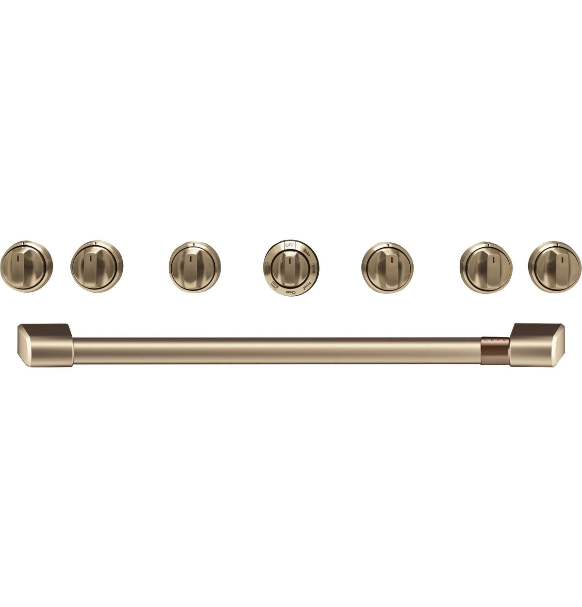 Brushed Bronze Handle and Knob Kit U2294