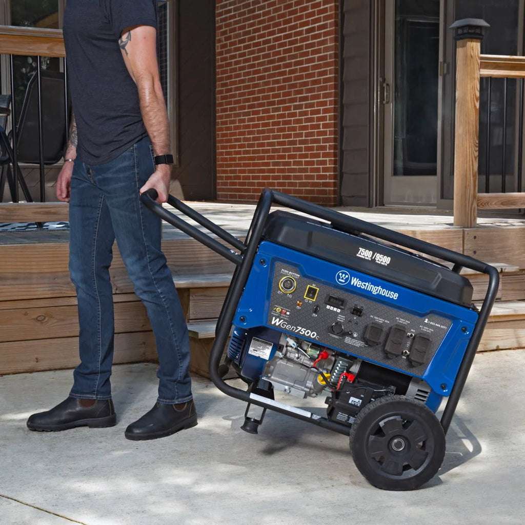 9500 Peak Watt Portable Gas Powered Generator T65490