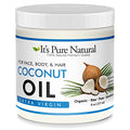 Extra Virgin Organic Unrefined Raw Coconut Oil (8 oz) S7925