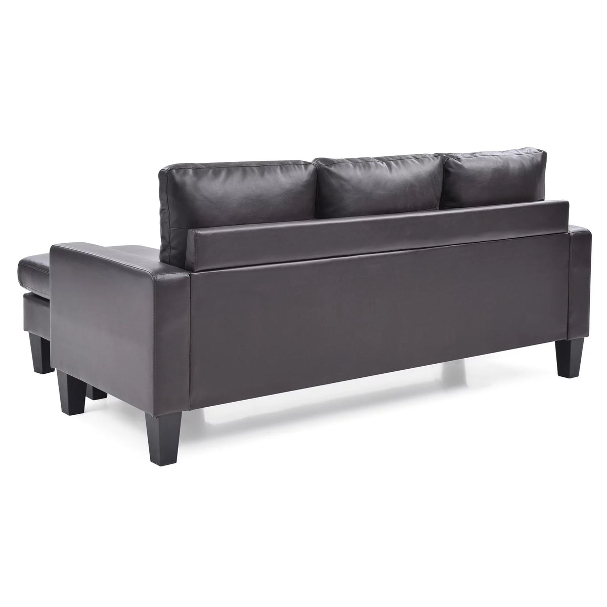 Cappuccino Sofa Chaise V809