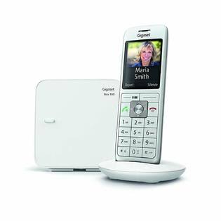White Analog/DECT Telephone with Caller ID and Speaker A164