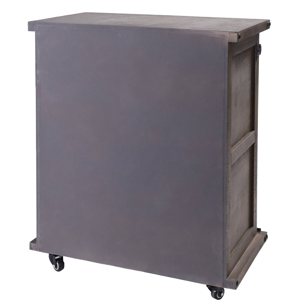 3-Drawer Driftwood Grey Side Cabinet A645950