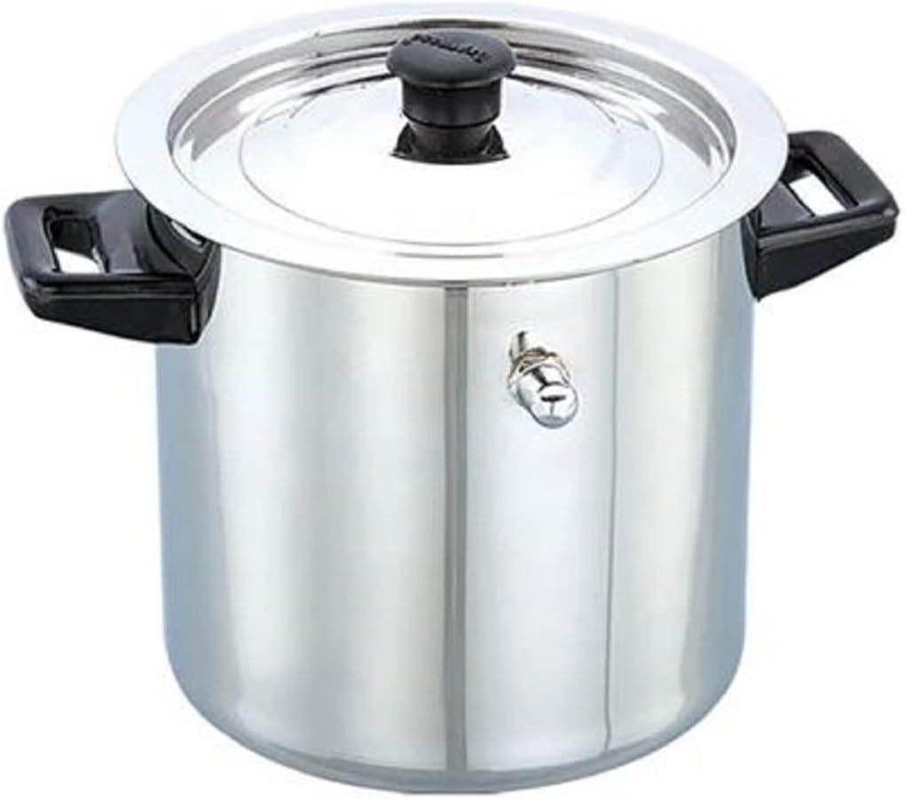 Stainless Steel Double Wall Milk Boiler 2 Liters H3866