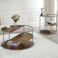 2-Piece Gray Coffee Table Set D477