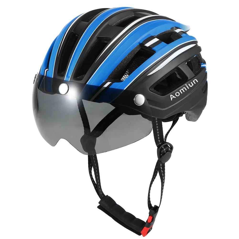 Motorcycle Helmet with Detachable Magnetic Visor I886510