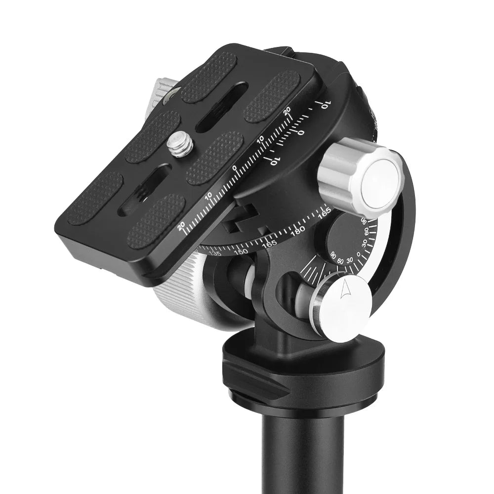 2 Way Pan/Tilt Tripod Head with Quick Release Plate Y489