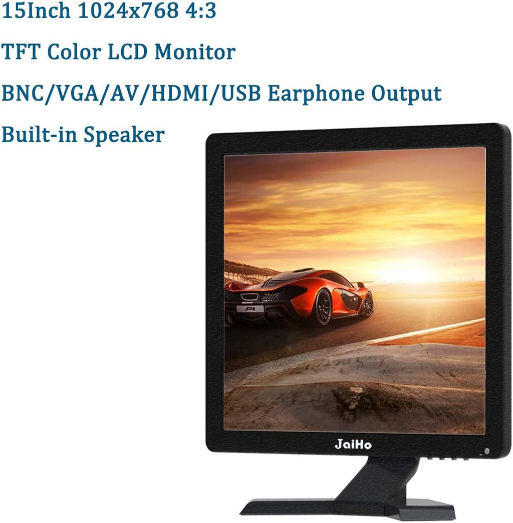 15 Inch LCD Monitor with HDMI VGA Z204127