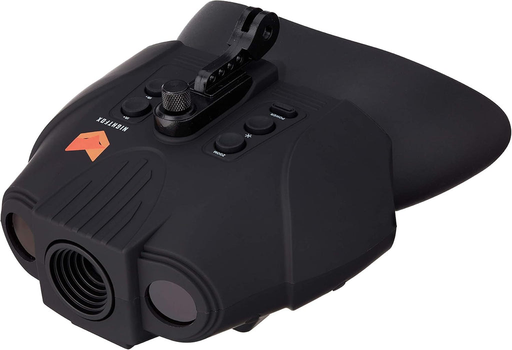 Night Vision Goggles Digital Infrared 1x Magnification 75yd Range Rechargeable Battery H443