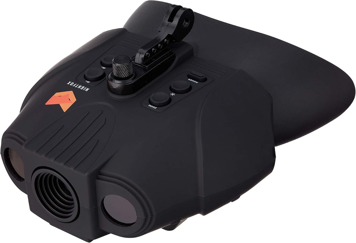 Night Vision Goggles Digital Infrared 1x Magnification 75yd Range Rechargeable Battery H443