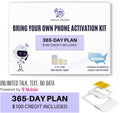 Mobile Phone Plan for 365 Days - Unlimited Talk and Text, No Data G299