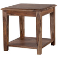 Solid Sheesham Wood End Table Y5269