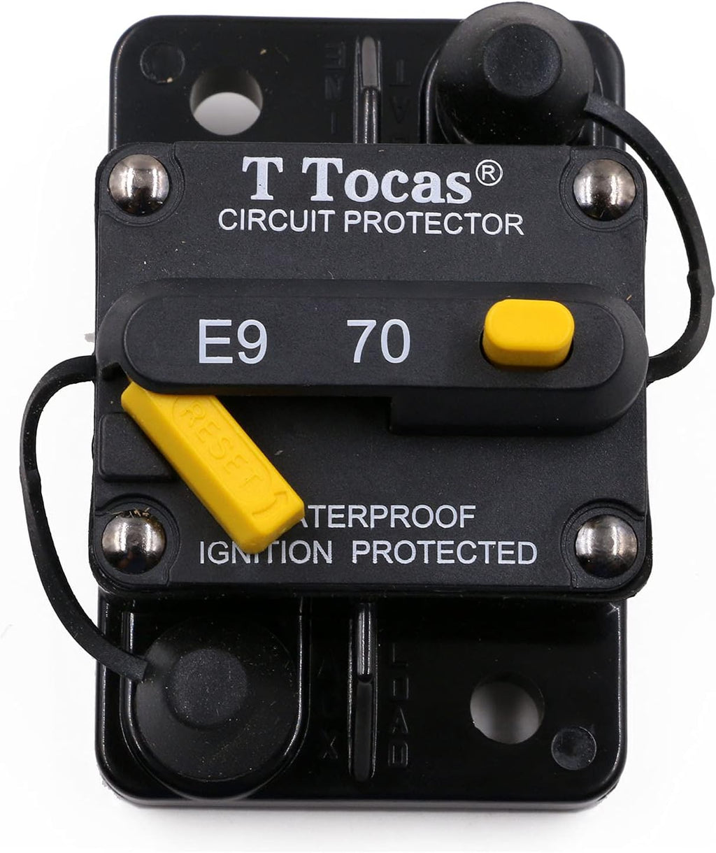 100 Amp Waterproof Circuit Breaker with Manual Reset Switch M852