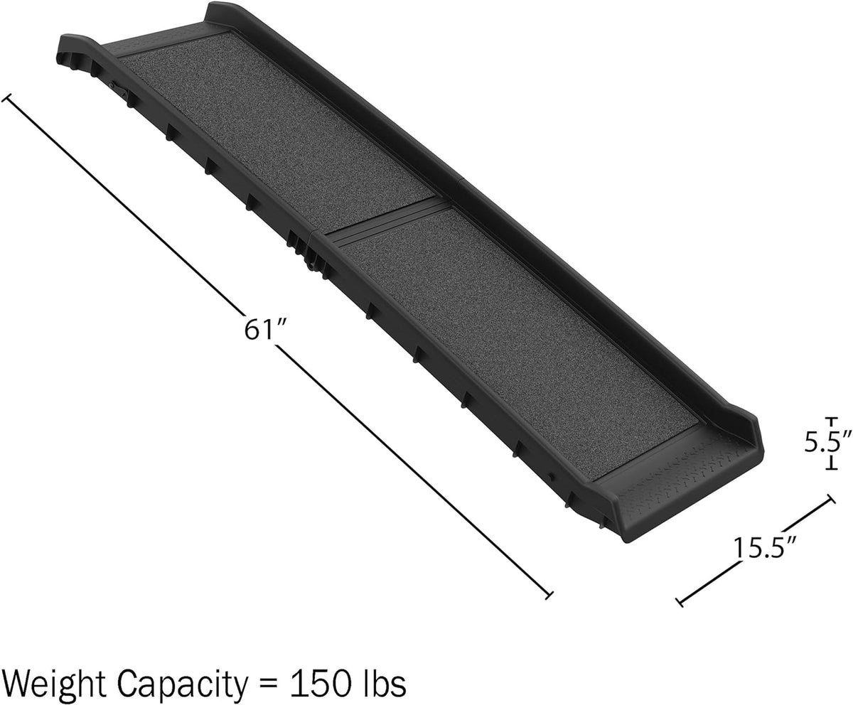 Folding Non-Slip Pet Ramp with Raised Sides K158