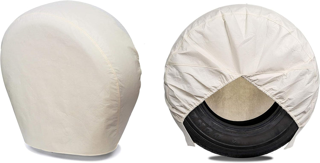 Tough Tire Covers for RV Wheel 4 Pack Black Y53837