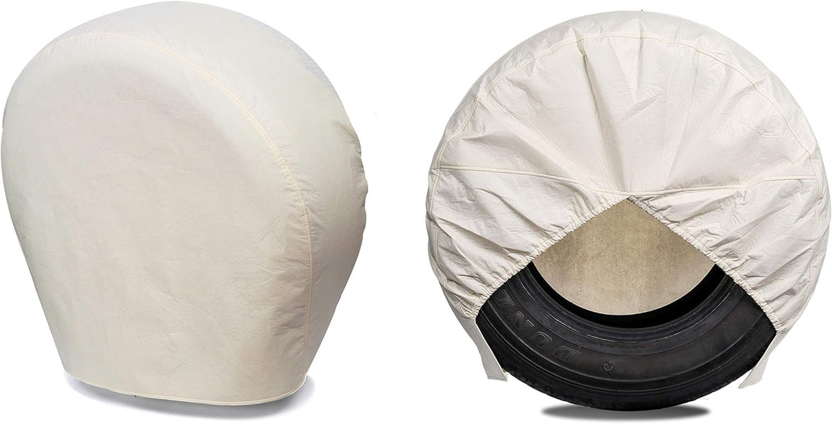 Tough Tire Covers for RV Wheel 4 Pack Black Y53837