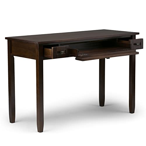 White 2 Drawer Solid Wood Desk B648428
