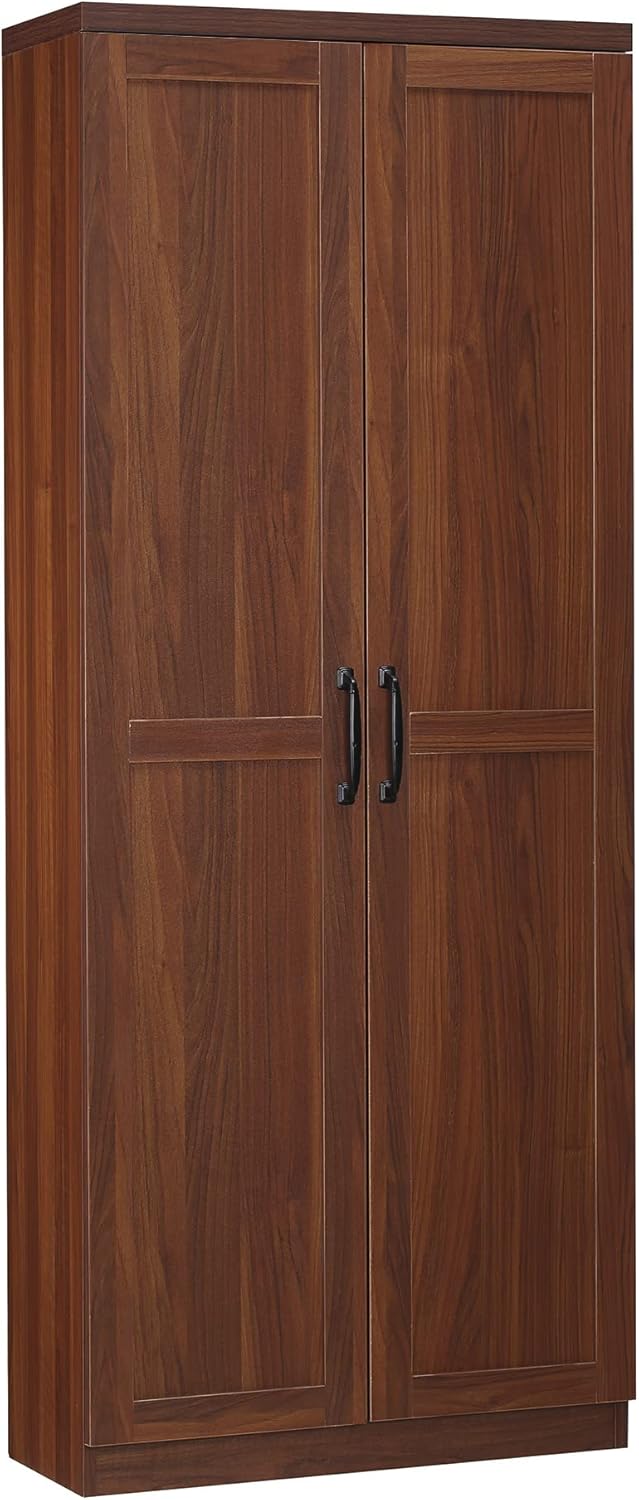 63 2-Door Freestanding Storage Cabinet with 2 Adjustable Shelves A5064