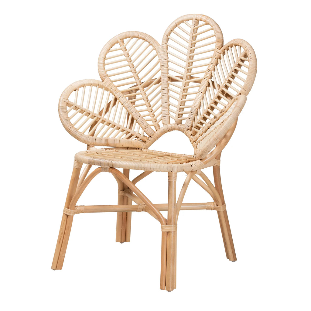 Natural Brown Rattan Chair X428