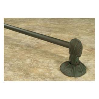18x22 Black Towel Bar P4077