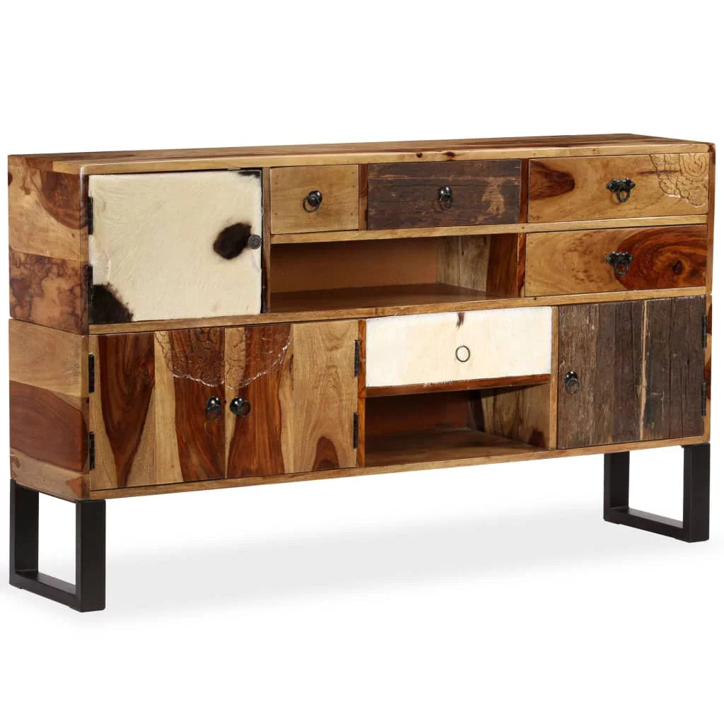 Solid Sheesham Wood Sideboard E883249