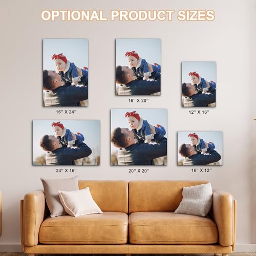 Custom Framed Canvas Prints 8" W x 12" H X6451