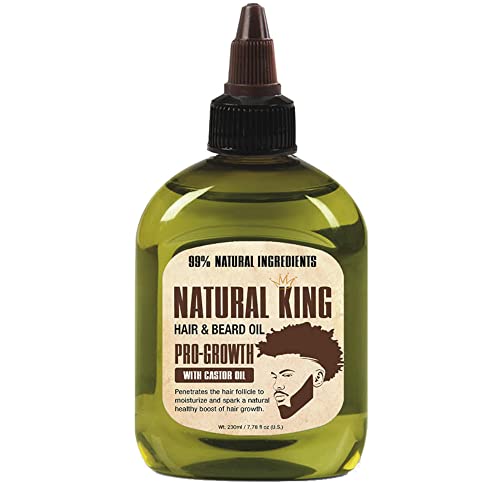 Natural King Pro-growth Castor Hair & Beard Oil 2.5 oz. E40937