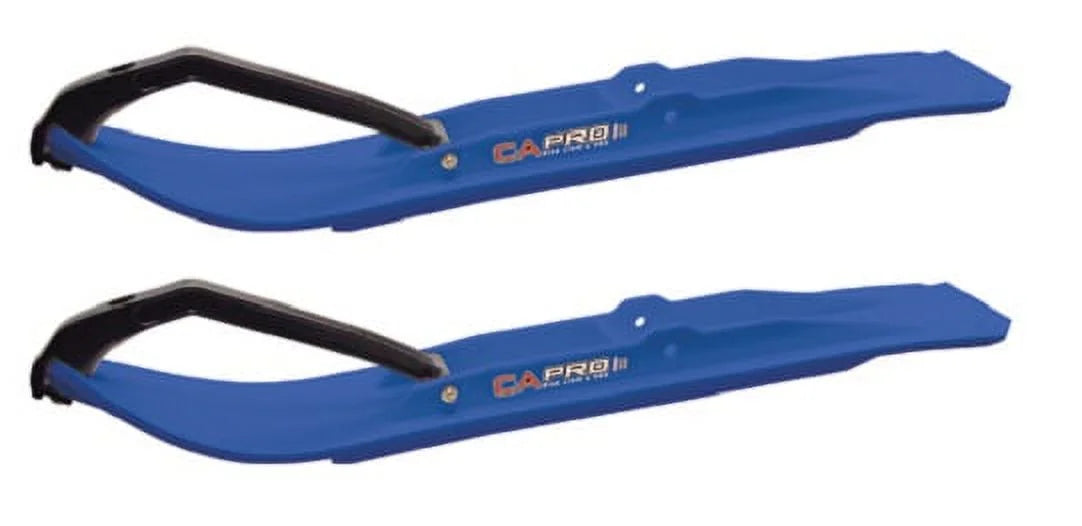 Blue XT Snowmobile Skis with 4.5" Shaper Bars Complete Kit M72483