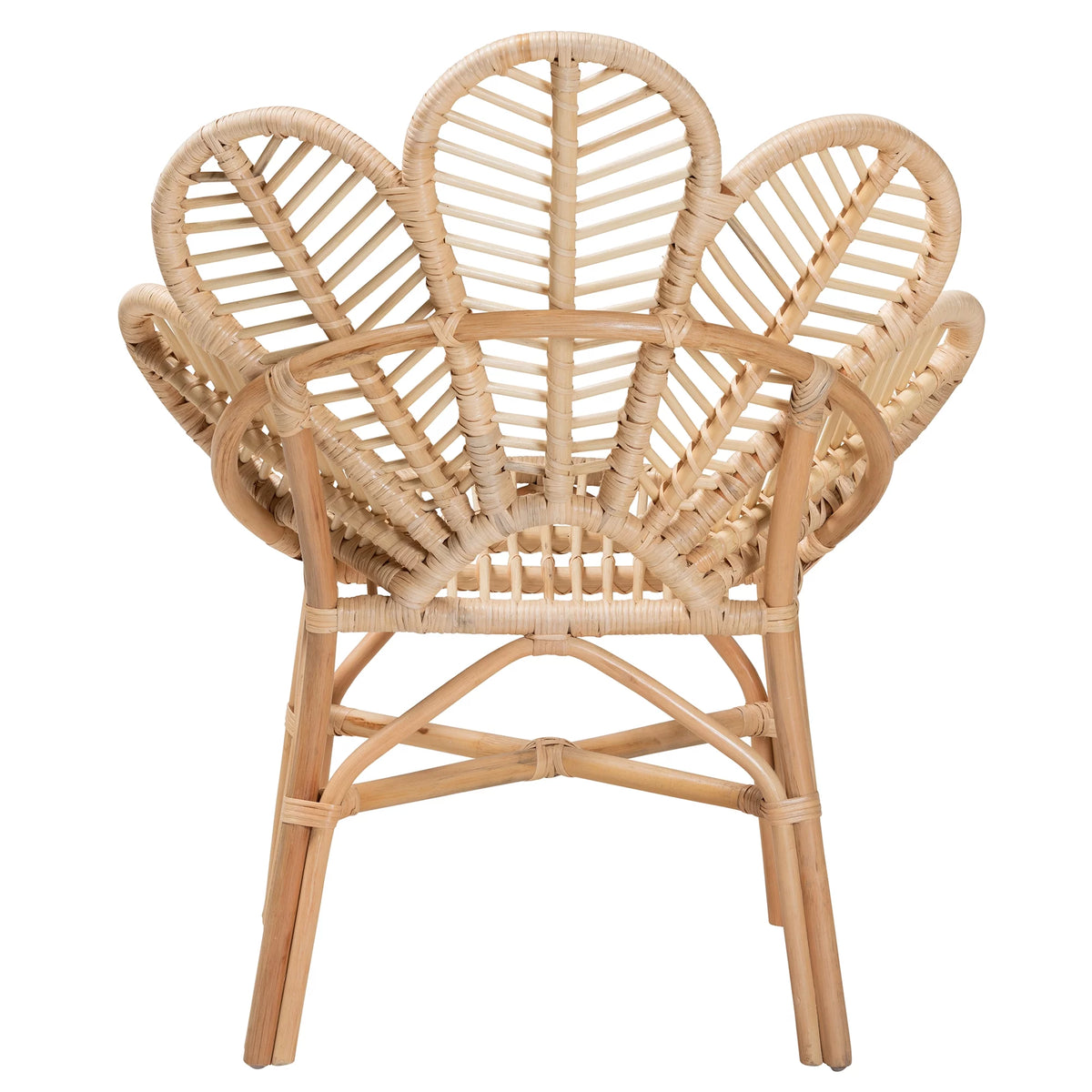 Natural Brown Rattan Chair X428