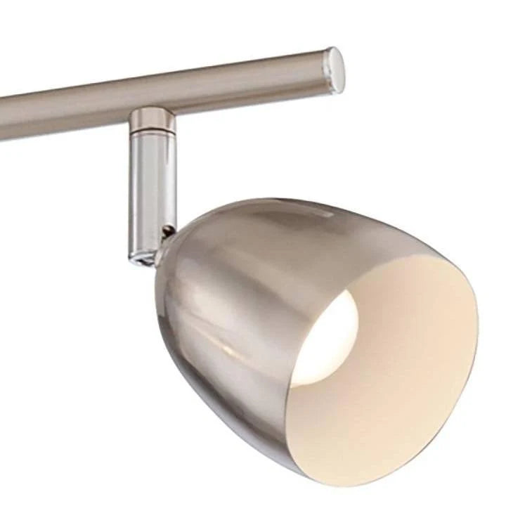 4-Light Satin Nickel LED Track Fixture Z56209