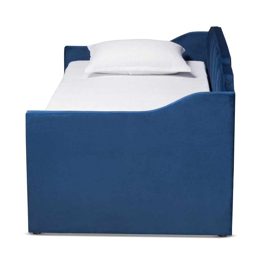 Navy Blue Twin Daybed with Trundle N674750