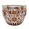 Red Coral Pattern Fish Bowl M638997
