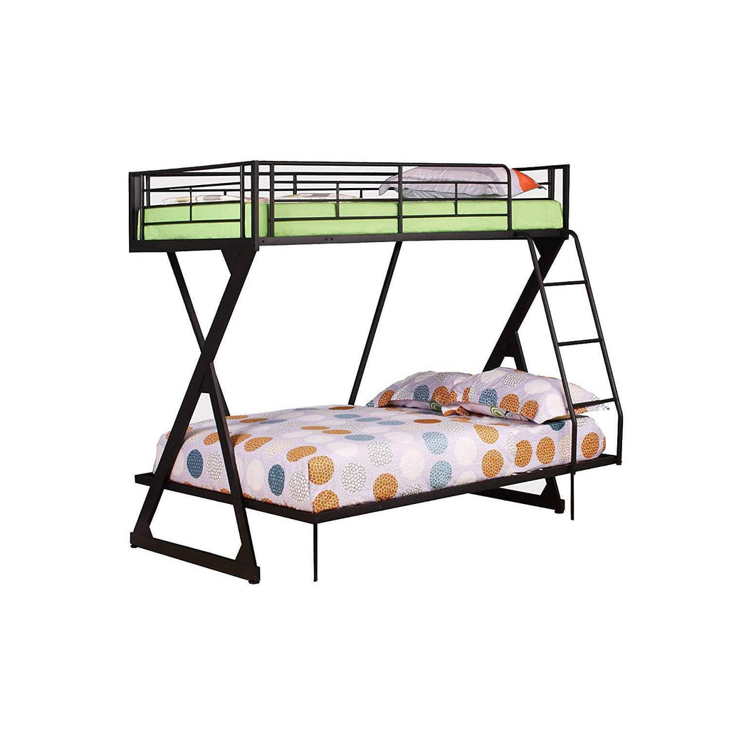 Metal Twin/Full Bunk Bed G51390