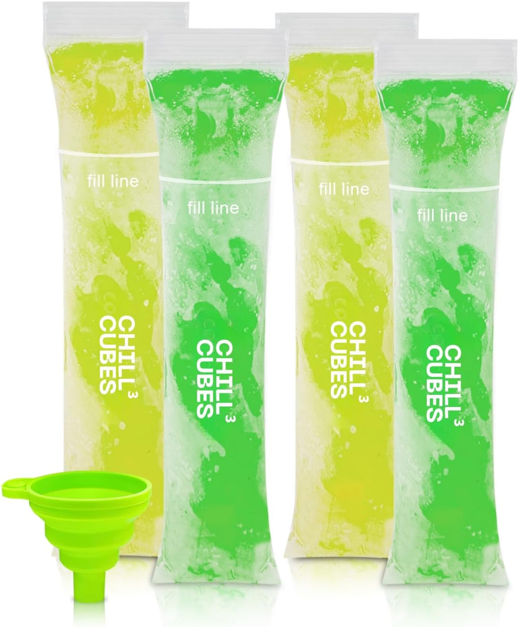 200 Disposable Popsicle Mold Bags with Zip Seal H735